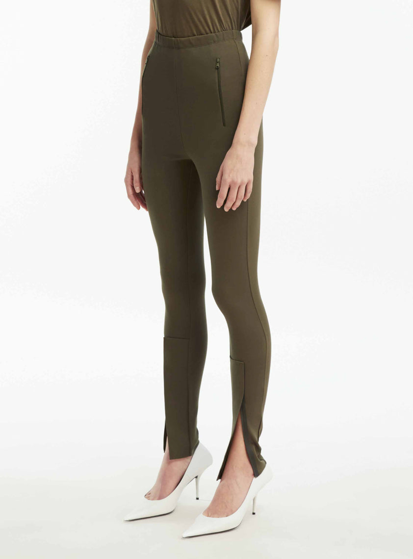 Front Zip Legging